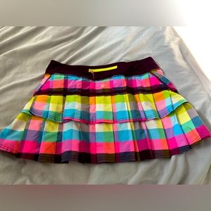 Pace setter lululemon tennis skirt size 8T, Like New